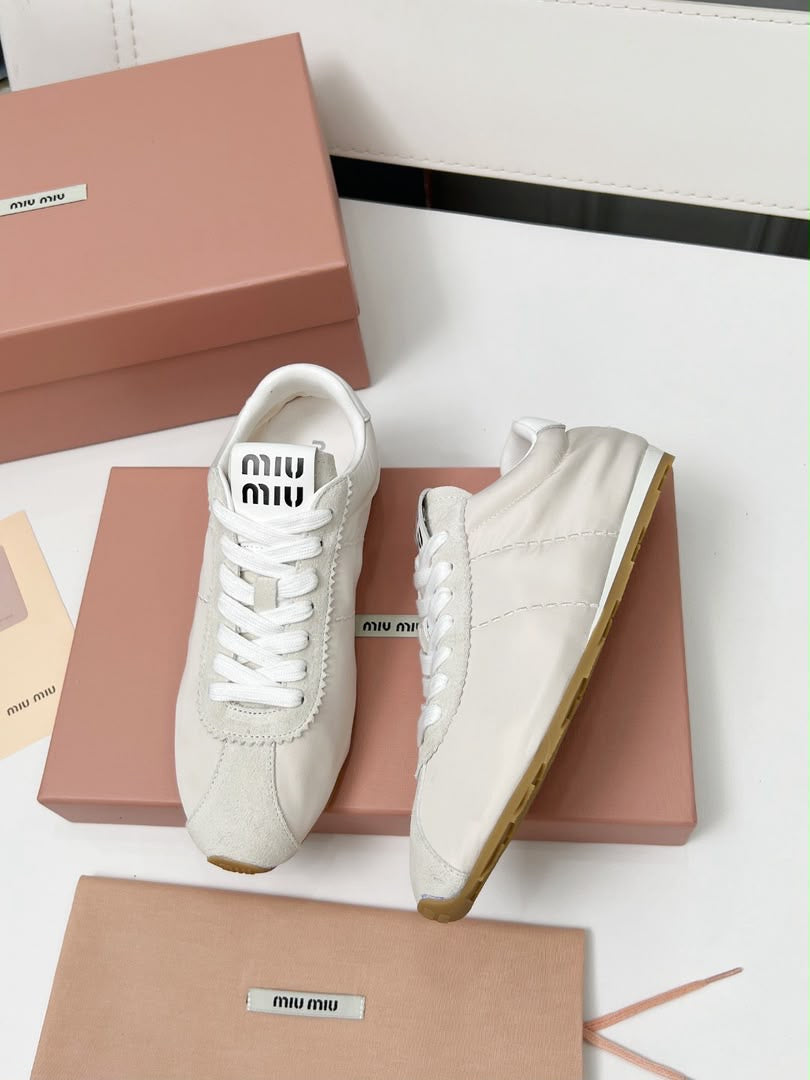 Cream Luxury Leather Shoes