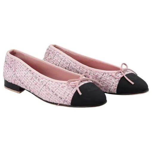 Blue Elegant Ballet Flats