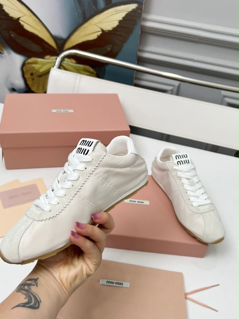 Cream Luxury Leather Shoes