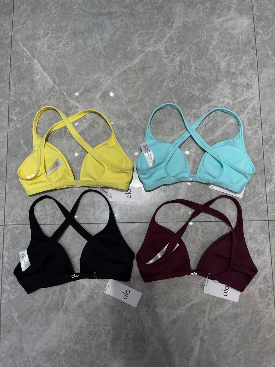 Multicolor Embroidered Performance Gym Set