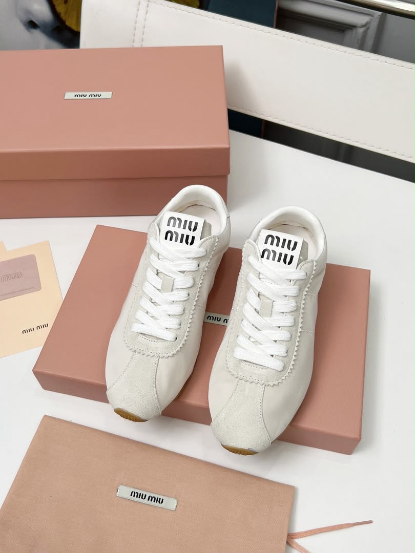 Cream Luxury Leather Shoes