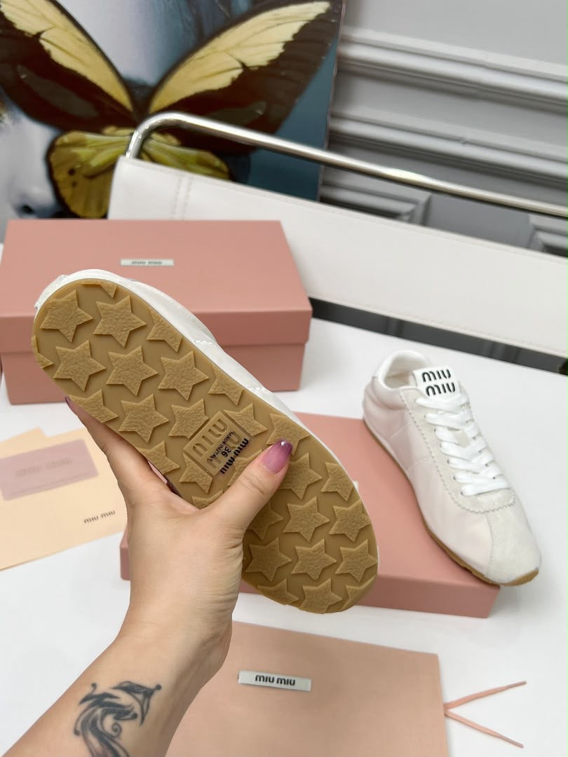 Cream Luxury Leather Shoes