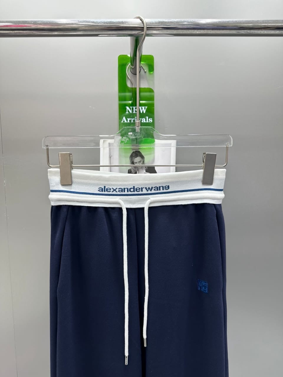 Midnight Blue Structured Trousers