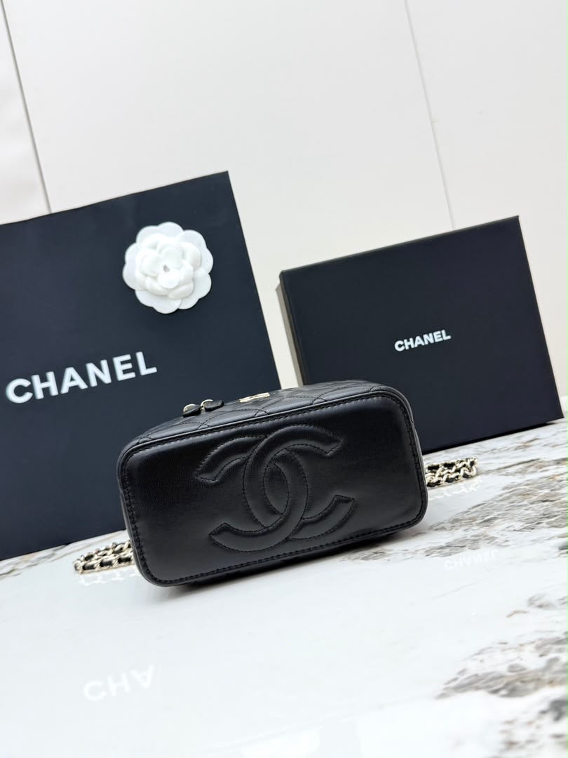 Luxury Quilted Vanity Bag