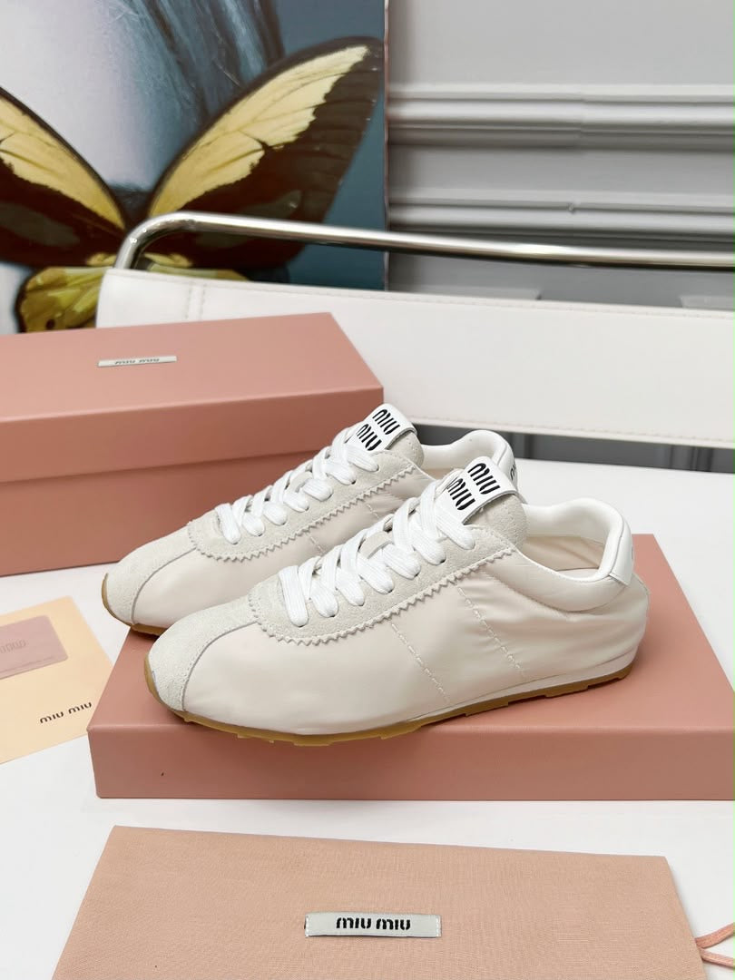 Cream Luxury Leather Shoes