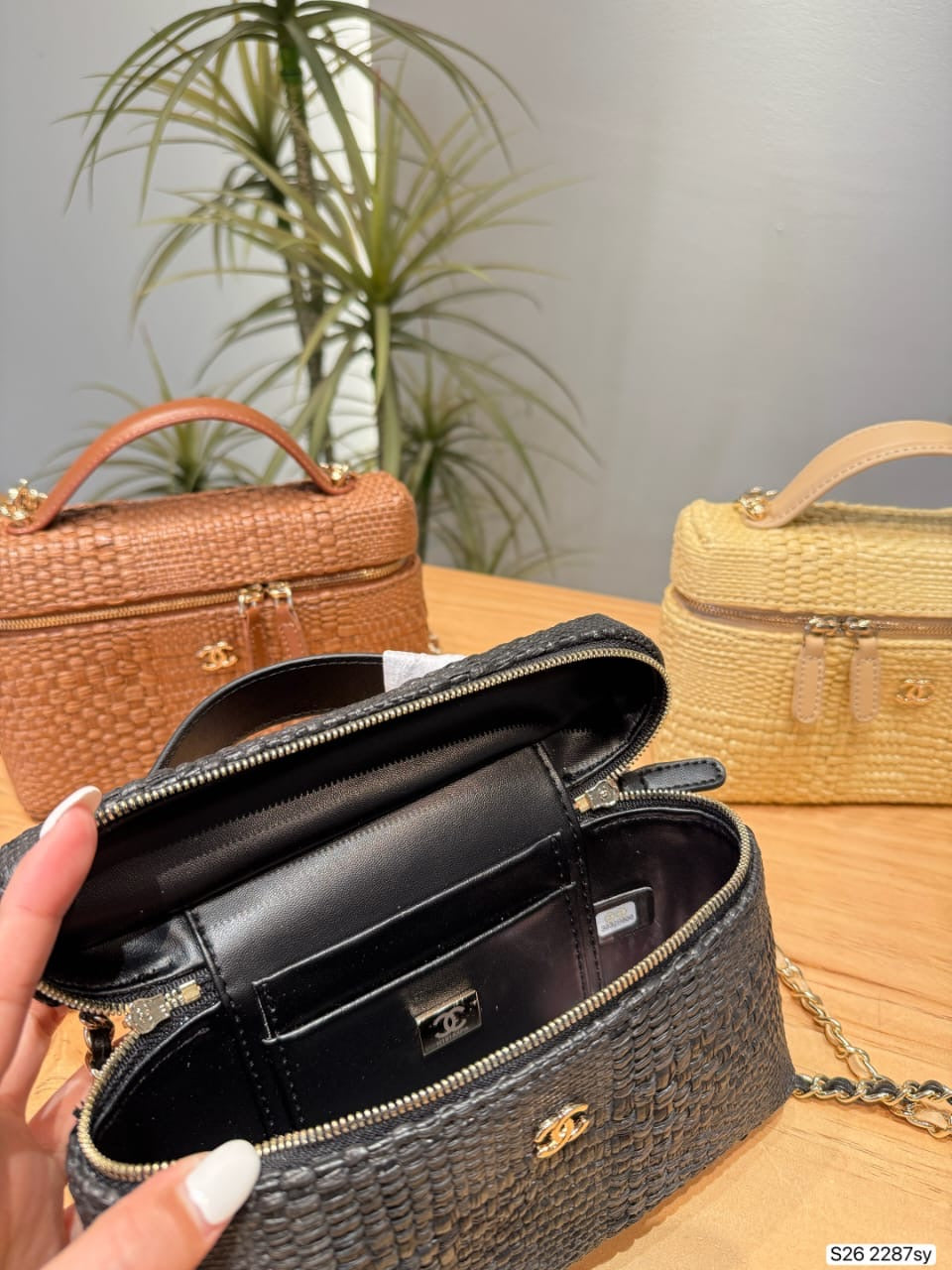 Elegant Flap Shoulder Bag in Brown, Black, and Beige