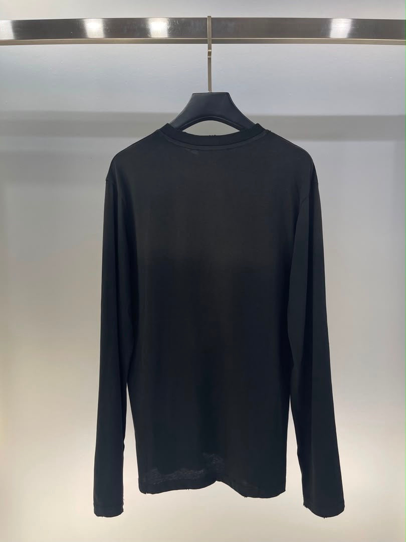 Black Long  Sleeve T-Shirt