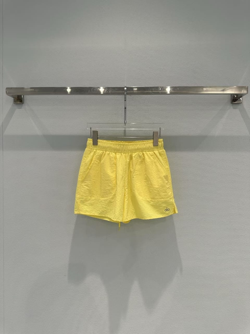 Sun Yellow Cropped Jacket and Matching Mini Skirt Set