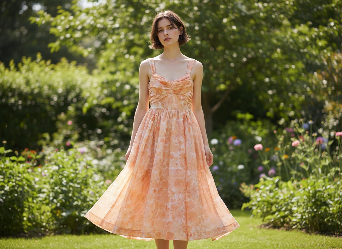 Orange Blossom Dress