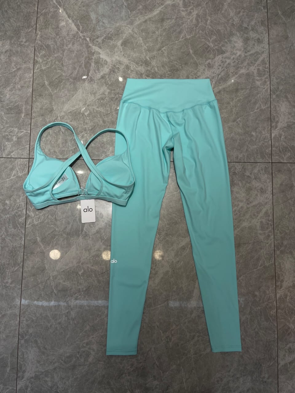 Multicolor Embroidered Performance Gym Set