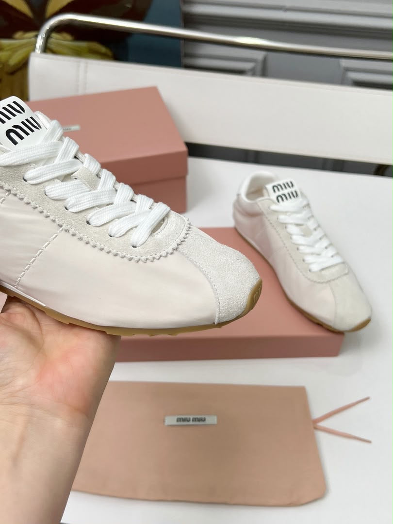 Cream Luxury Leather Shoes
