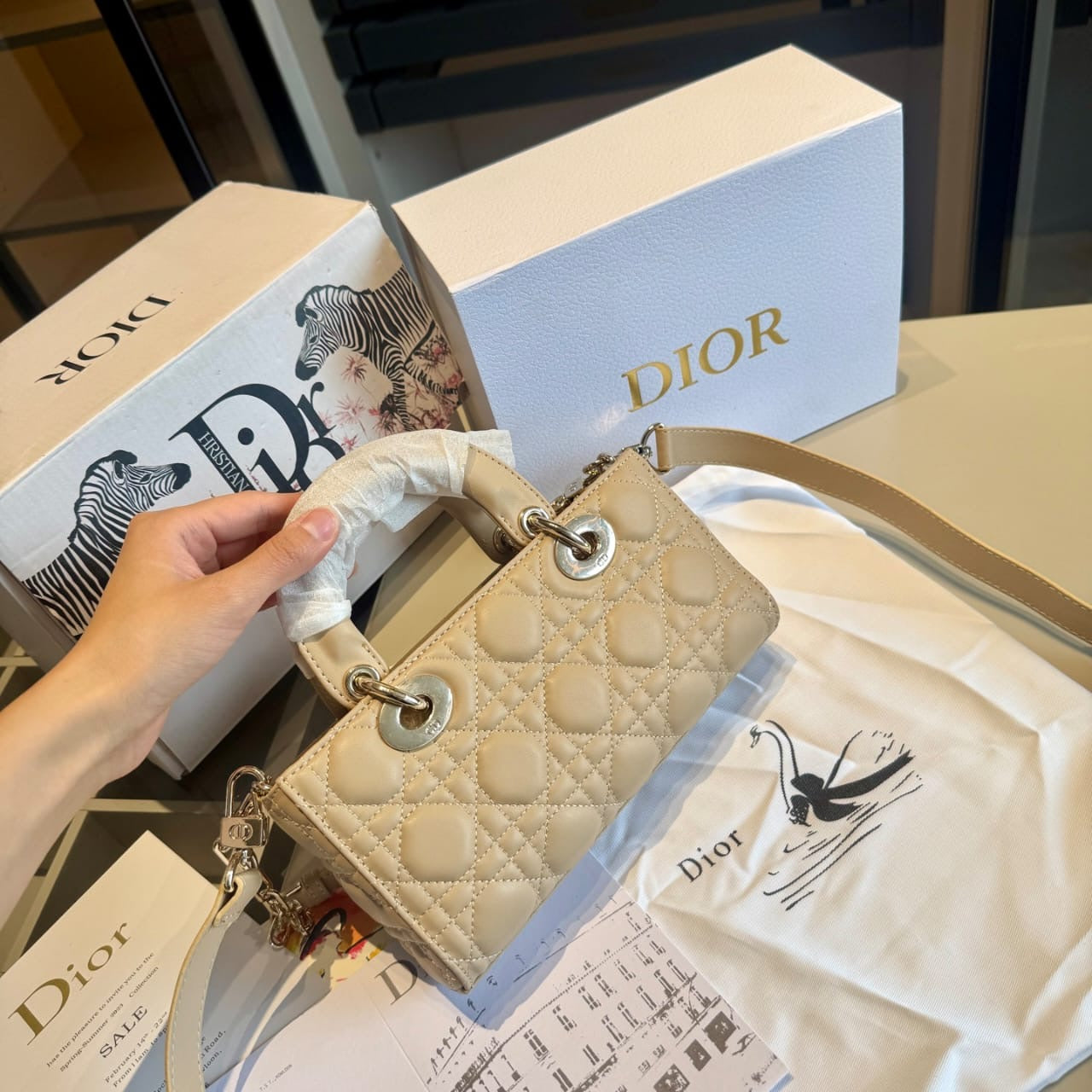 Mini Lady Bag Collection in Pastel and Classic Shades