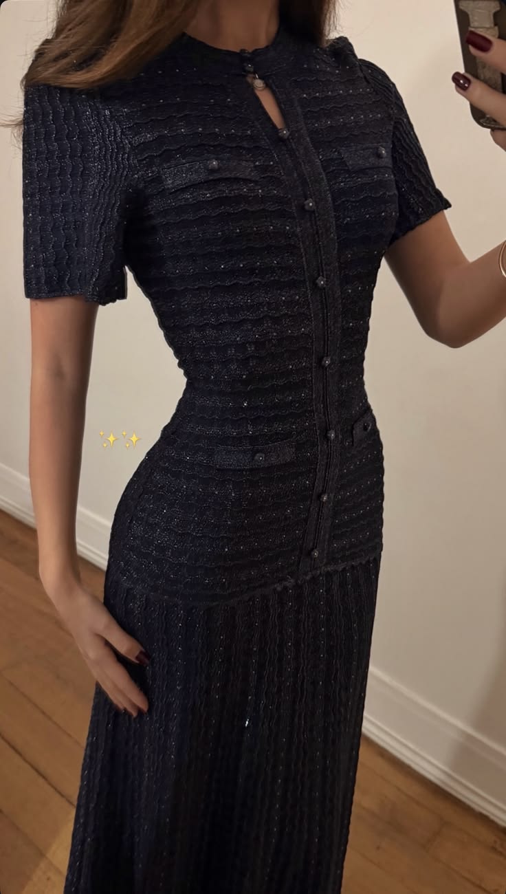Blue Sparkle Dress